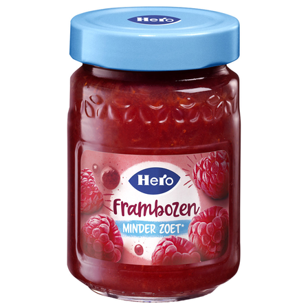 Hero Extra Jam Framboos Minder Zoet