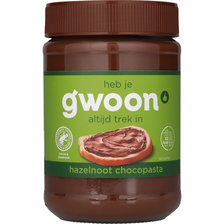 g'woon Hazelnoot Chocopasta 400 g