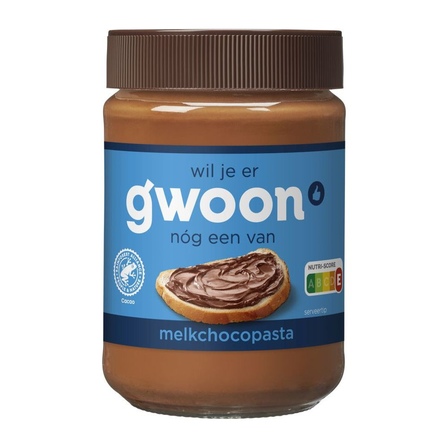 g'woon Melk Chocopasta 400 g