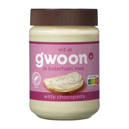 g'woon Witte Chocopasta
