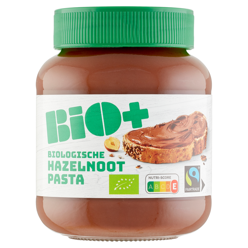 Bio+ Biologische Hazelnootpasta