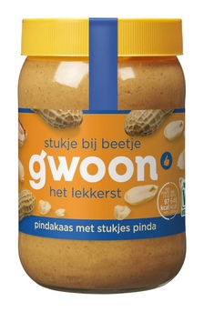g'woon Pindakaas met Stukjes
