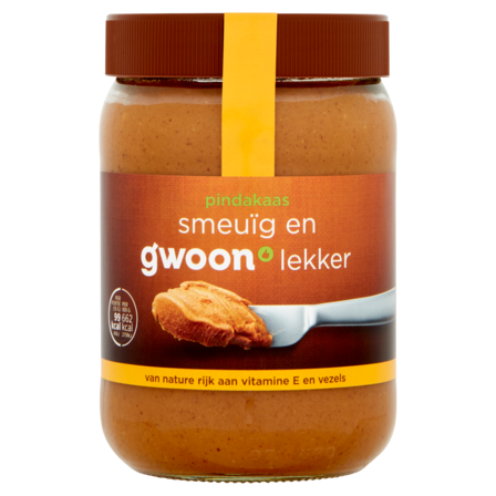 g'woon Pindakaas 600 g