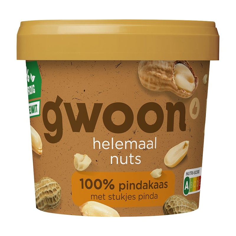 G'woon Pindakaas Noot 100%