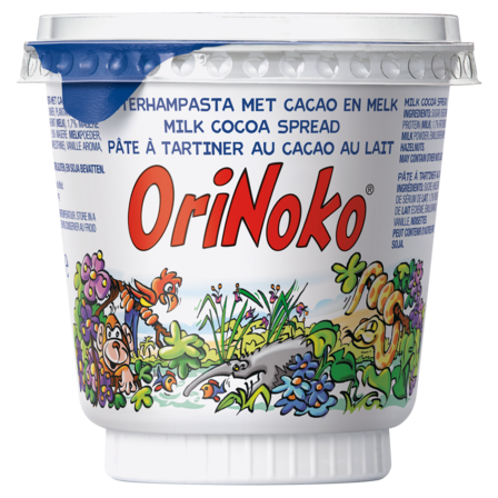 OriNoko boterhampasta met cacao en melk 350g