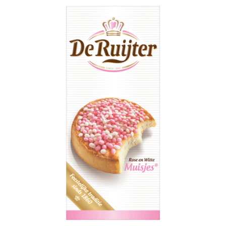 De Ruijter Rose en Witte Muisjes