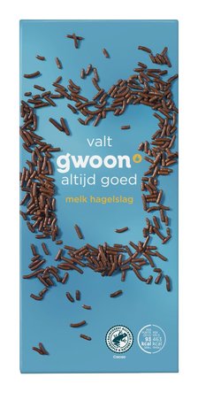 g'woon Melk Hagelslag 400 g