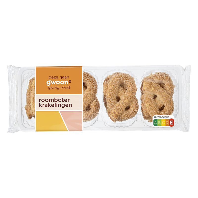 G'woon rmb krakelingen gesuikerd 200gr