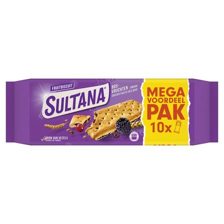 Sultana Fruitbiscuit  bosvruchten