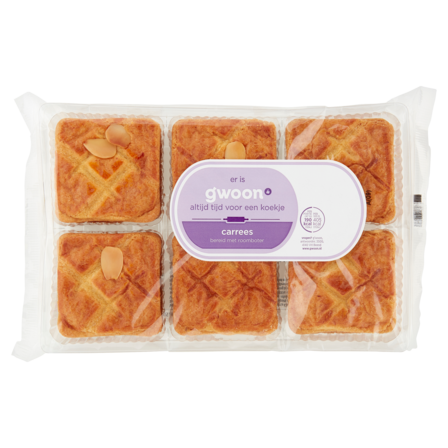 G'woon Roomboter Carrees