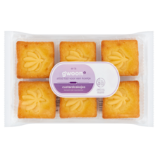 G'woon Roomboter Custard Cakejes