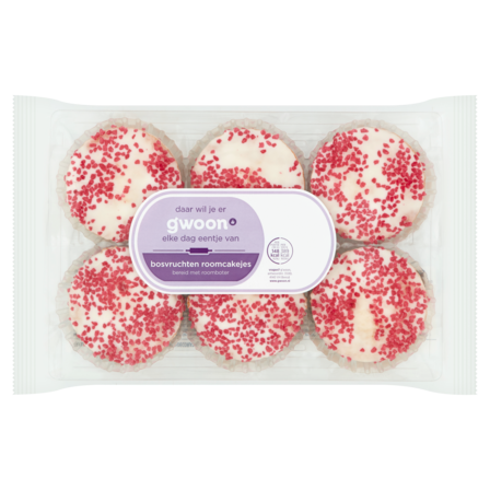 G'woon Roomcakejes bosvruchten