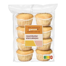 g'woon roomboter eiercakejes