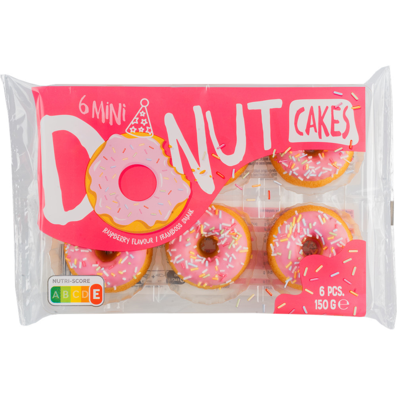 Donutcakejes framboos