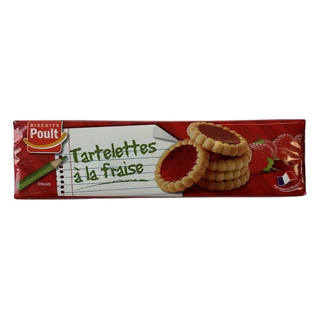 Poult tartelettes aardbei