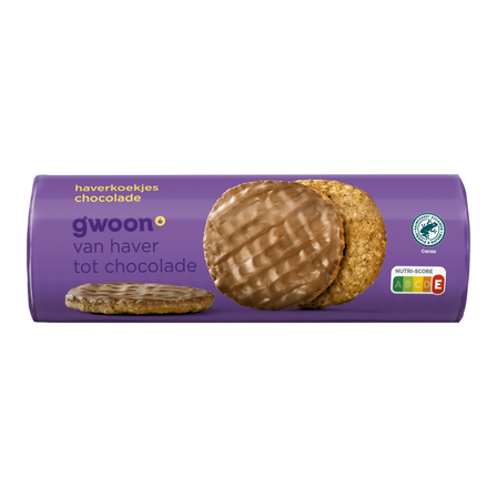 g'woon chocolade-haverkoekjes