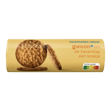 g'woon Haverkoekjes naturel