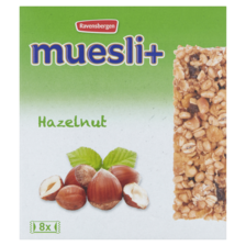 Ravensbergen Muesli+ Hazelnut 8 x 23 g