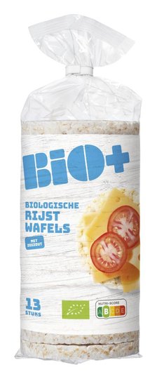 Bio+ Biologische Rijstwafels met Zeezout 100 g