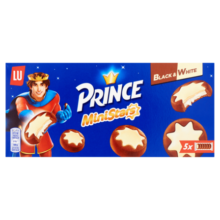 LU Prince MiniStars Koekjes Black&White 187 g