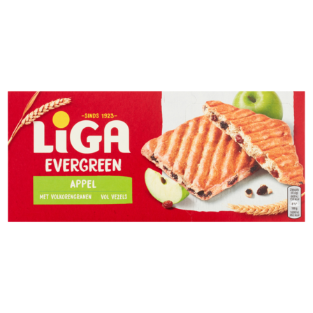 Liga Evergreen Appel koekrepen 12 Stuks 250 g