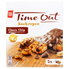 LU Time Out Koekrepen Choco Chip 140 g