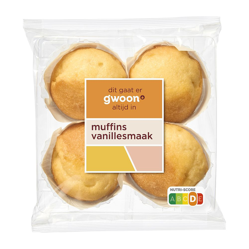 G'woon Vanillemuffins