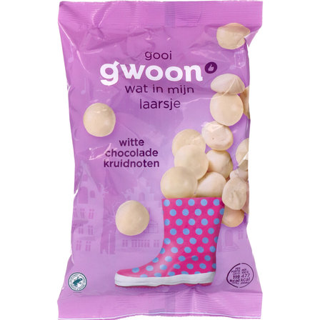 g'woon Witte Chocolade Kruidnoten 300 g