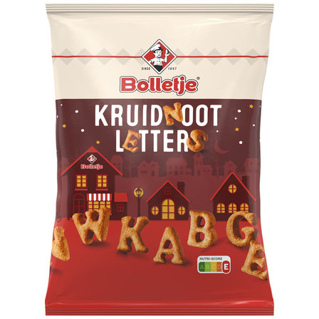 Bolletje Kruidnoot Letters 200 g