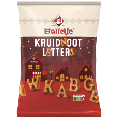 Bolletje kruidnoot letters