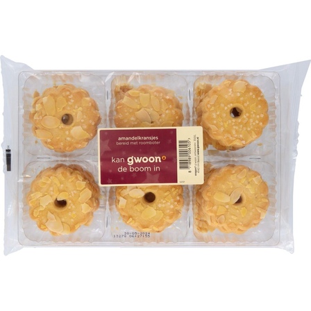 G'woon Roomboter amandelkransjes