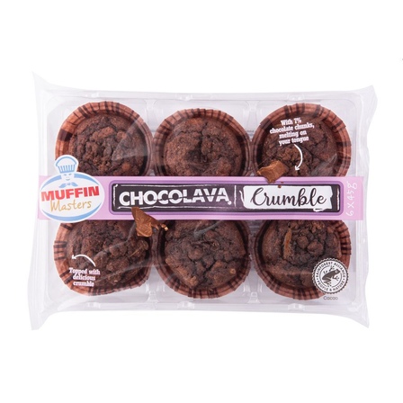 Mini muffins Choco Lava Crumble