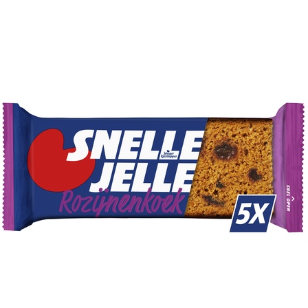 Snelle Jelle Kruidkoek Rozijn 5 Repen