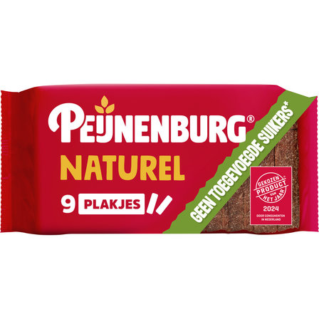 Peijnenburg Naturel Gesneden  Geen Toegevoegde Suikers