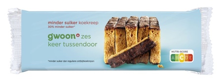 G'woon Koekrepen 30% minder suiker