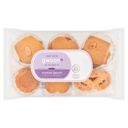 g'woon Koekjes Assorti 200 g