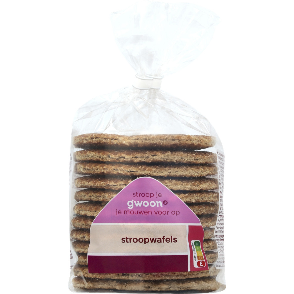 Stroopwafels Bereid met Roombotervulling
