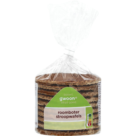 G'woon roomboter stroopwafels