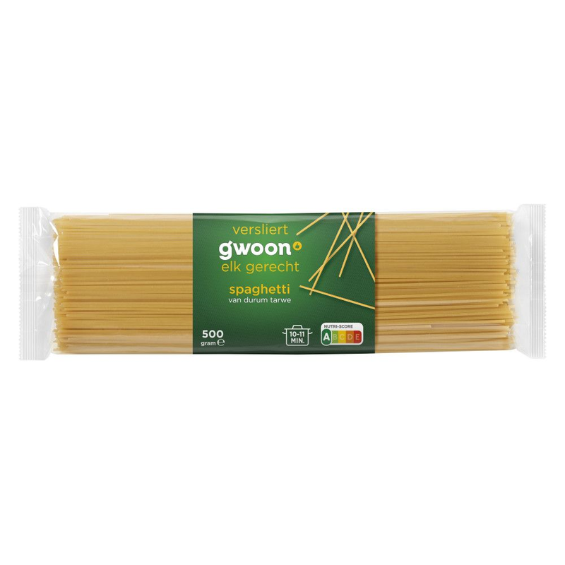 G'woon spaghetti zak 500gr