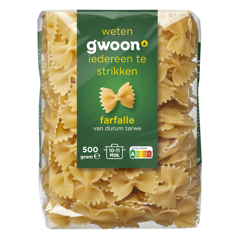 G'woon farfalle 500gr