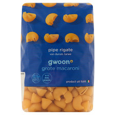 g'woon Pipe Rigate 500 g