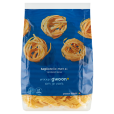 g'woon Tagliatelle met Ei van Durum Tarwe