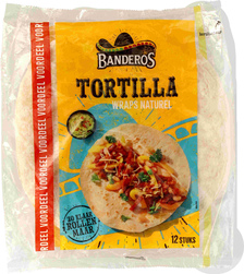 Banderos Tortilla Wraps 12 x