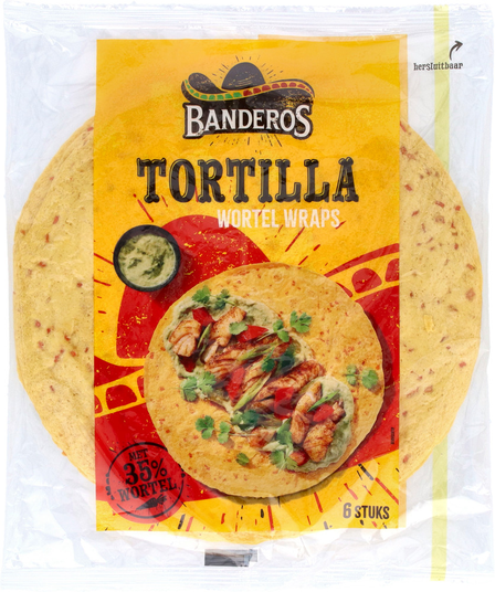 Banderos Banderos Wortelwraps
