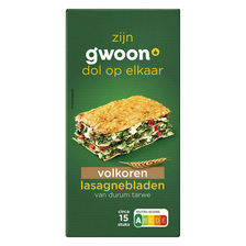 g'woon Lasagnabladen Volkoren