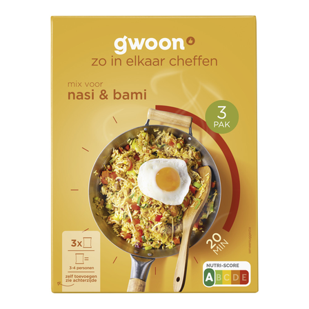 g'woon mix bami/nasi