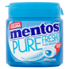 Mentos Chewing Gum Pure Fresh Sugar Free 50 Stuks 100 g