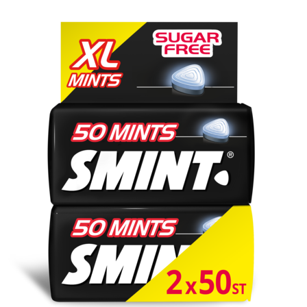 Smint Black Mint Sugarfree 2 x 35 g