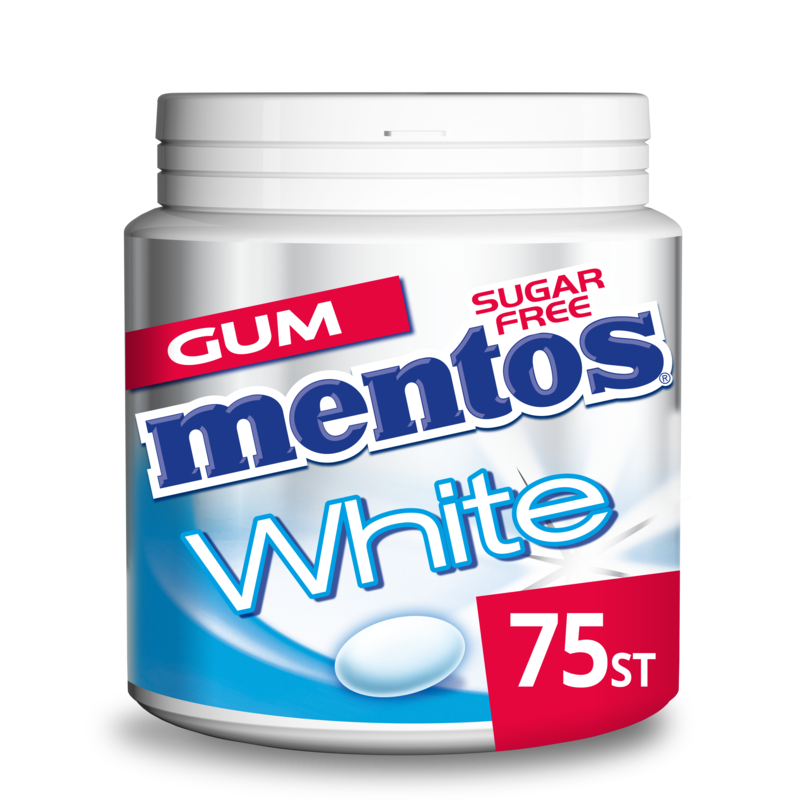 Mentos Gum White sweet mint