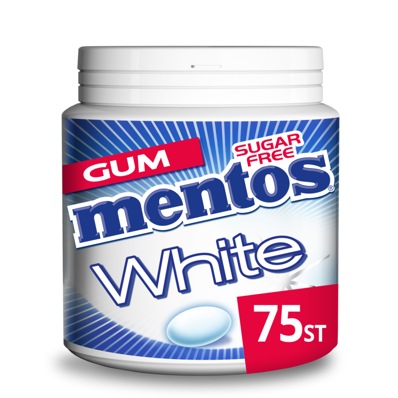 Mentos Gum White cool mint